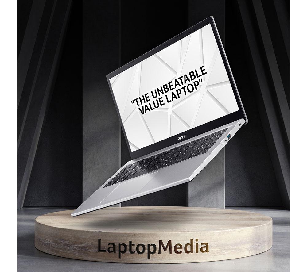 ACER Aspire Go 15 15.6" Refurbished Laptop - AMD Ryzen 7, 1 TB SSD, Silver (Very Good Condition) image number 3 of 9