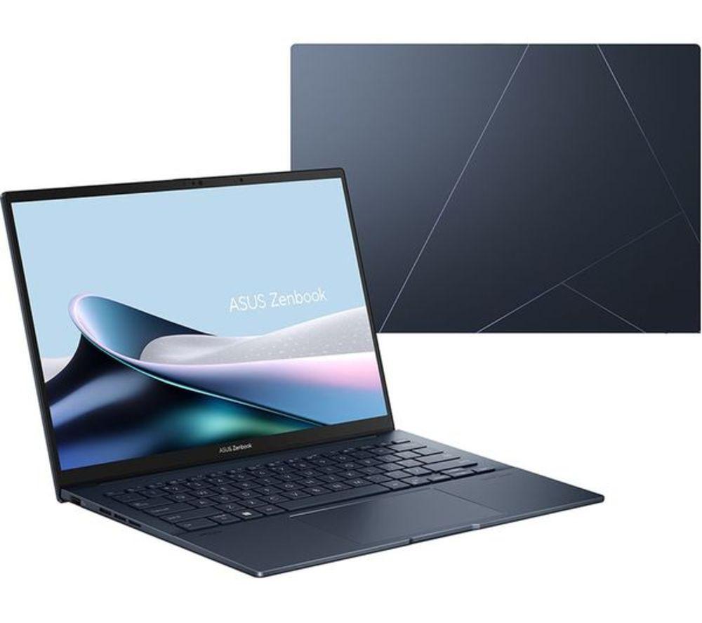 ASUS Zenbook 14 OLED 14" Refurbished Laptop - Intel&reg; Core&trade; Ultra 9, 1 TB SSD, Ponder Blue (Very Good Condition) image number 3 of 5