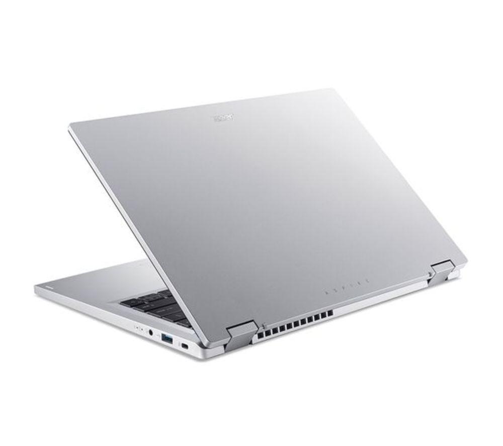 ACER Aspire Go Spin 14 14" 2 in 1 Refurbished Laptop - Intel&reg; Core&trade; 3, 256 GB SSD, Silver (Very Good Condition) image number 8 of 8