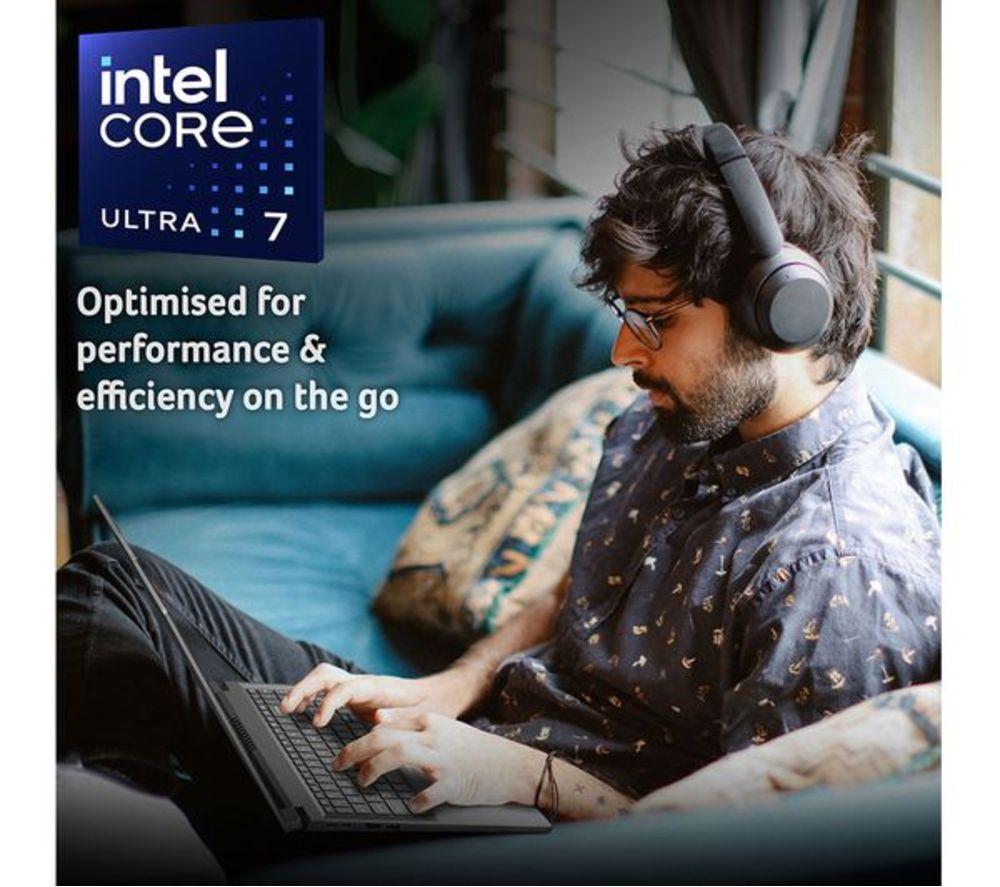 ACER Aspire 16 16" Refurbished Laptop - Intel&reg; Core&trade; Ultra 7, 1 TB SSD, Grey (Very Good Condition) image number 7 of 10