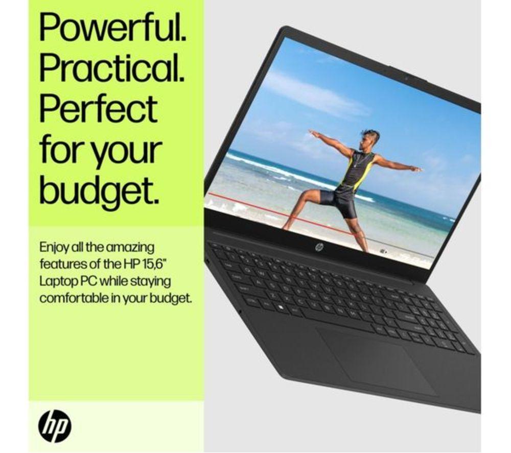 HP 15-fd0554sa 15.6" Refurbished Laptop - Intel&reg; Core&trade; i5, 256 GB SSD, Jet Black (Very Good Condition) image number 4 of 7