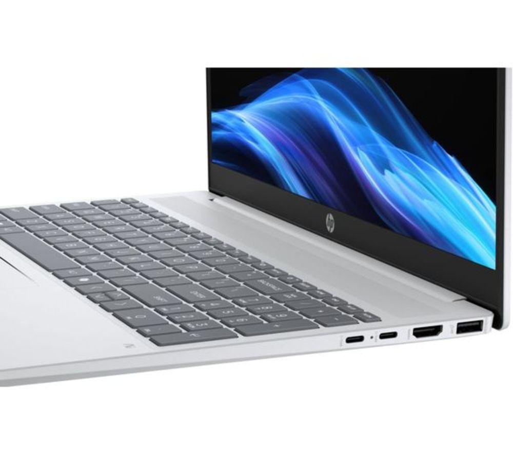 HP OmniBook 5 NGAI 16" Refurbished Laptop, Copilot+ PC - AMD Ryzen AI 7, 512 GB SSD, Glacier Silver (Very Good Condition) image number 12 of 16
