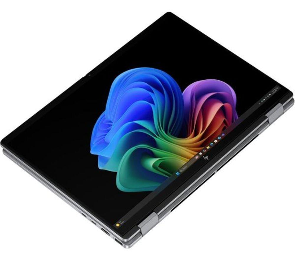 HP OmniBook X Flip NGAI 14" 2 in 1 Refurbished Laptop - AMD Ryzen AI 7, 1 TB SSD, Meteor Silver (Very Good Condition) image number 3 of 15