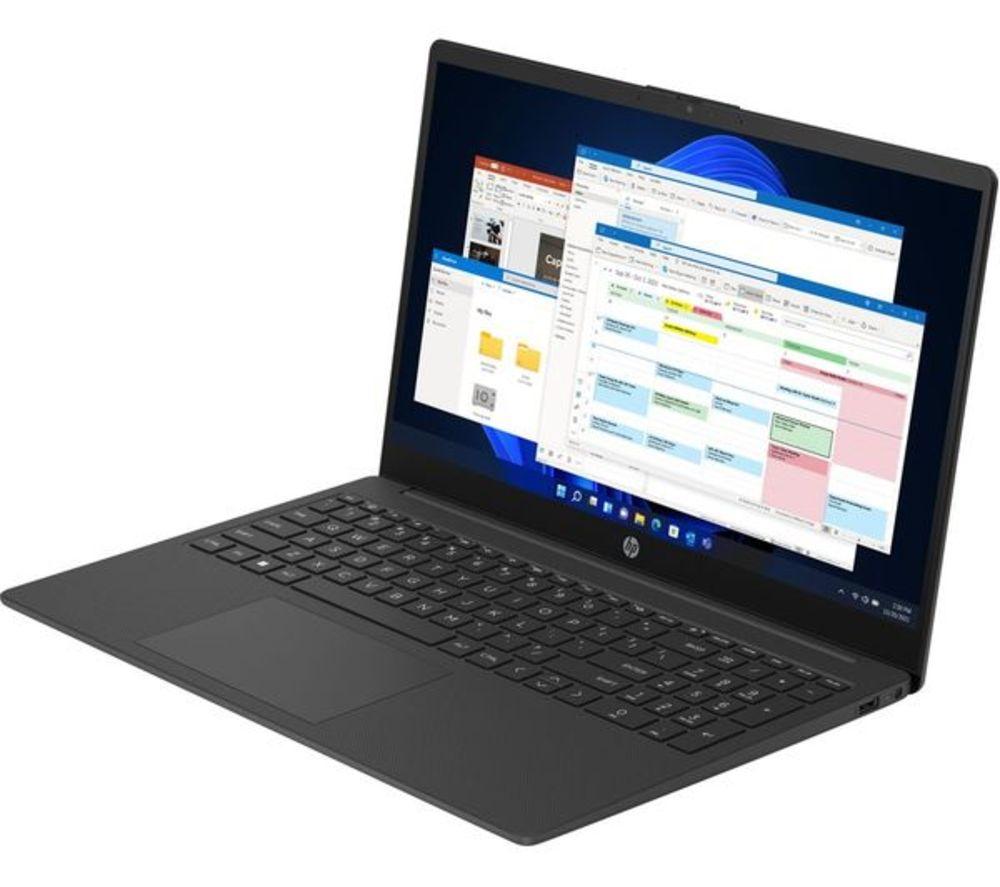 HP 15-fc0537sa 15.6" Refurbished Laptop - AMD Ryzen 5, 512 GB, Jet Black (Very Good Condition) image number 8 of 29