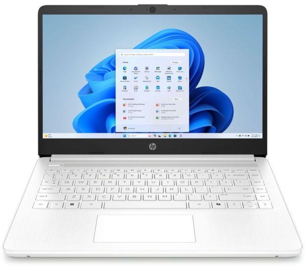 HP 14-dq6500sa 14" Refurbished Laptop - Intel&reg; N150, 128 GB UFS, White (Very Good Condition) image number 6 of 23