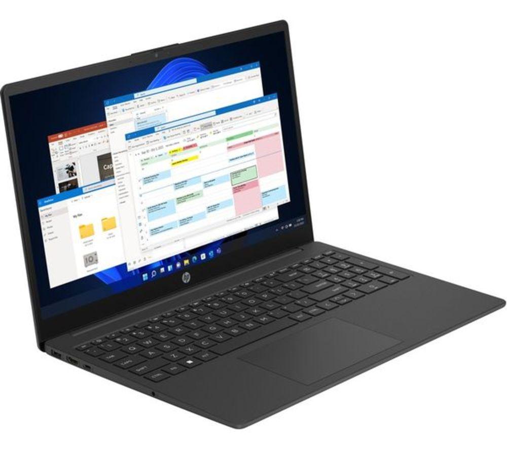 HP 15-fc0536sa 15.6" Refurbished Laptop - AMD Ryzen 3, 256 GB, Jet Black (Very Good Condition) image number 6 of 20