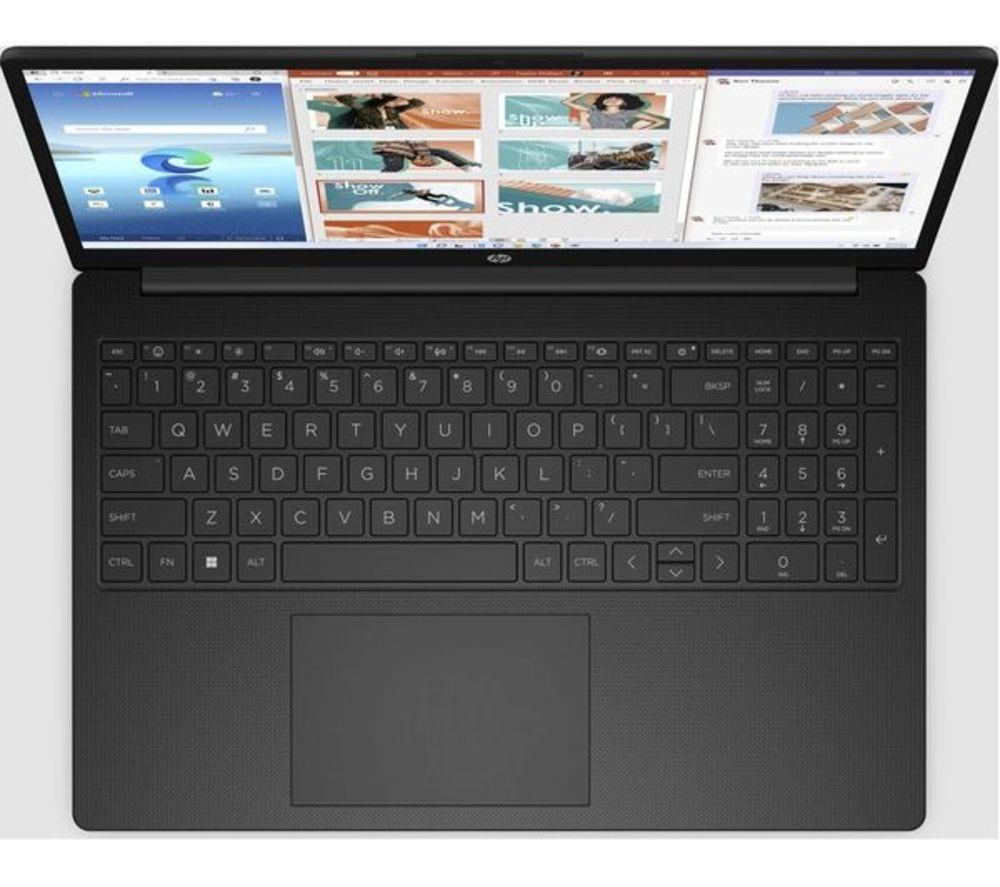 HP 15-fc0536sa 15.6" Refurbished Laptop - AMD Ryzen 3, 256 GB, Jet Black (Very Good Condition) image number 7 of 20