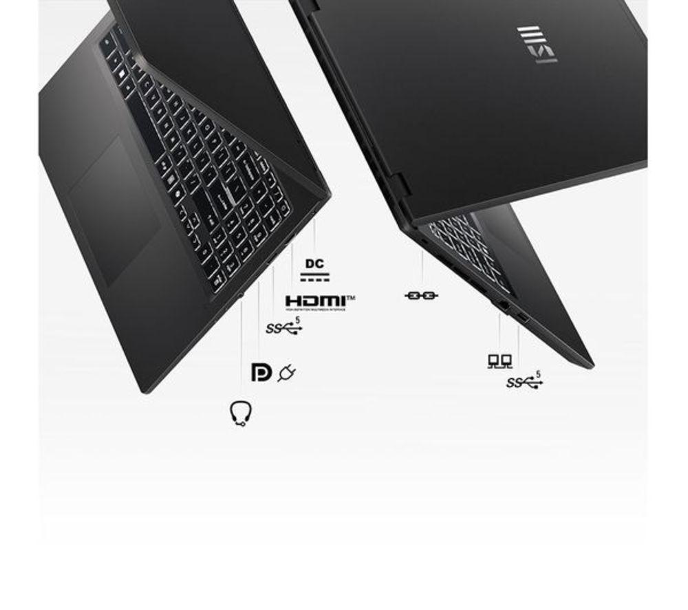 MSI VenturePro 15 AI 15.6" Refurbished Laptop - Intel&reg; Core&trade; Ultra 5, RTX 3050, 512 GB SSD, Grey (Very Good Condition) image number 8 of 10