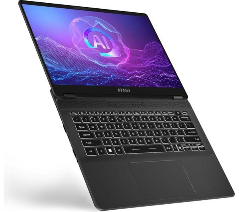 MSI Prestige 14 AI Evo 14"- Refurbished Laptop - Intel&reg; Core&trade; Ultra 7, 1 TB SSD, Grey (Very Good Condition) image number 2 of 4
