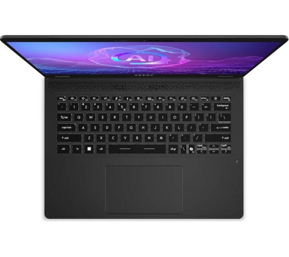 MSI Prestige 14 AI Evo 14"- Refurbished Laptop - Intel&reg; Core&trade; Ultra 7, 1 TB SSD, Grey (Very Good Condition) image number 3 of 4