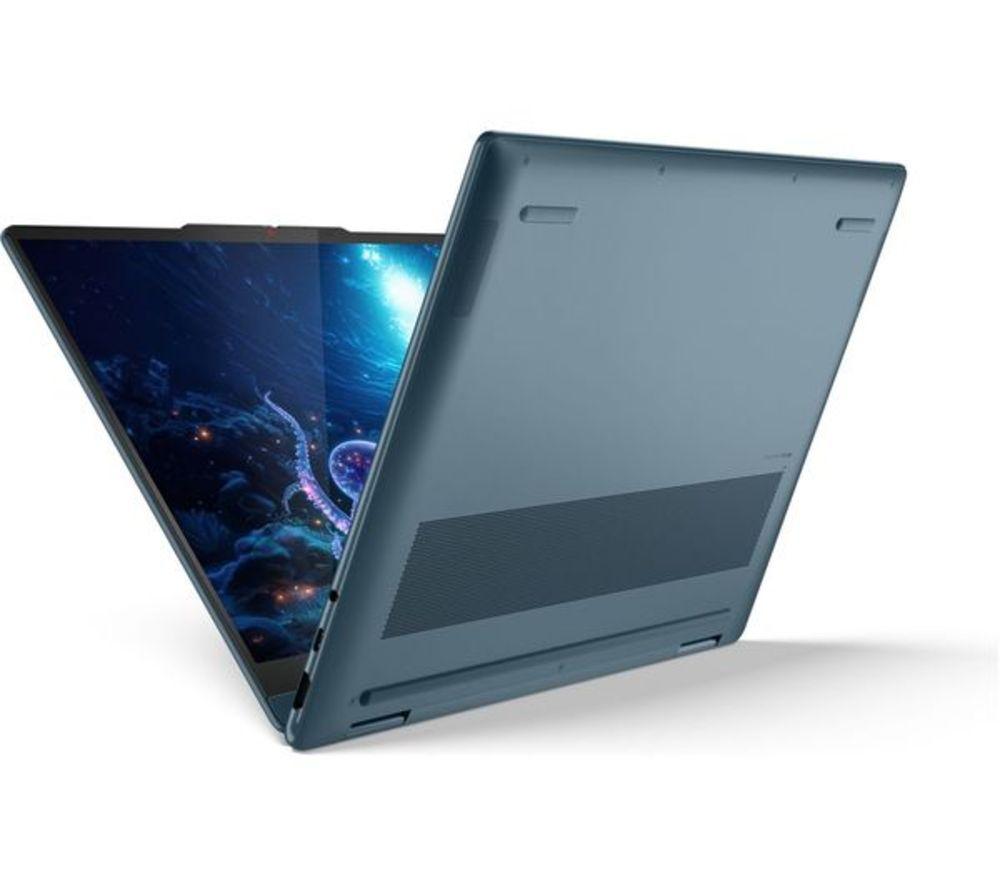 LENOVO Yoga 7 14" 2 in 1 Refurbished Laptop, CoPilot+ PC - AMD Ryzen AI 7, 1 TB SSD, Tidal Teal (Very Good Condition) image number 3 of 13