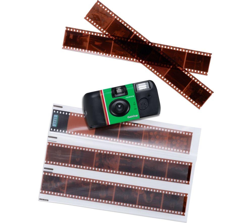 INSTAX QuickSnap V400 Disposable Camera - Green & Black image number 3 of 7