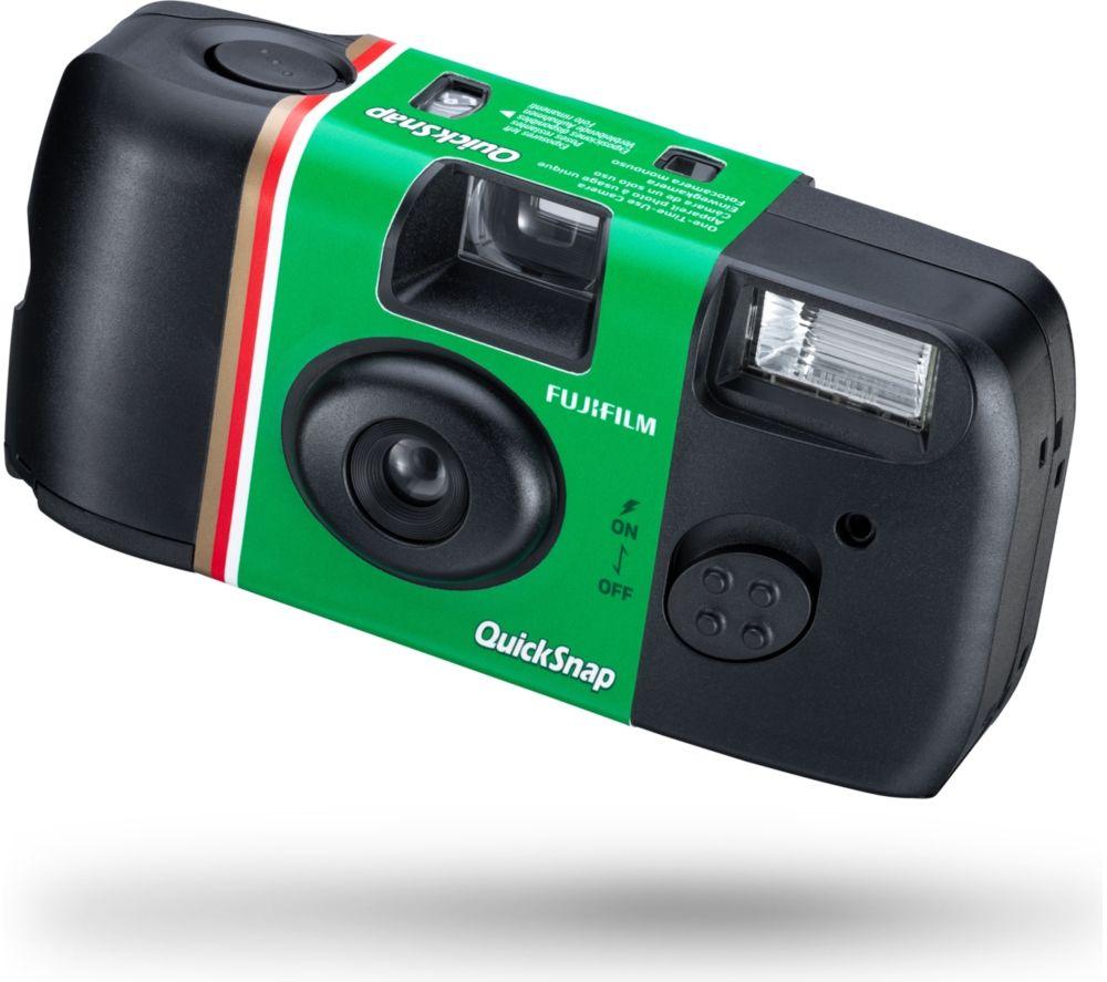 INSTAX QuickSnap V400 Disposable Camera - Green & Black image number 5 of 7