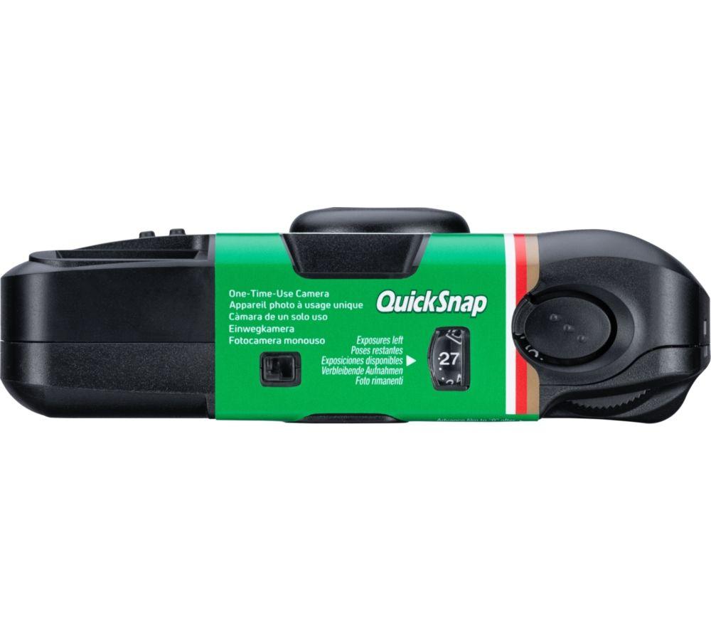 INSTAX QuickSnap V400 Disposable Camera - Green & Black image number 6 of 7