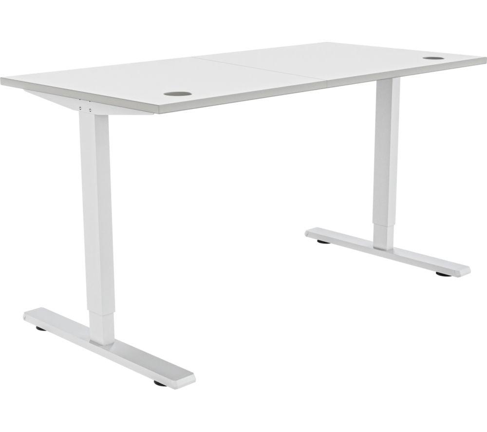 ZEN Elevate 120 Electric Standing Desk - White image number 2 of 5