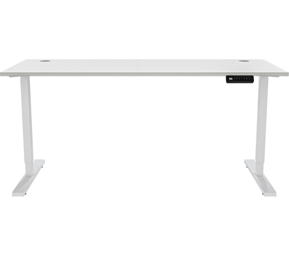 ZEN Elevate 140 Electric Standing Desk - White