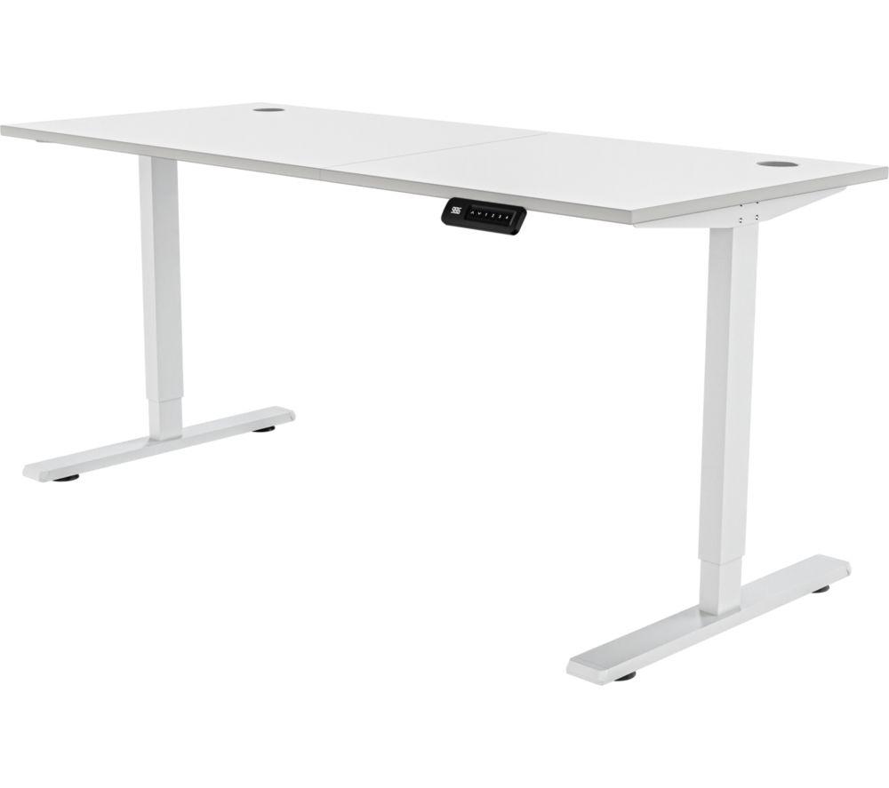 ZEN Elevate 140 Electric Standing Desk - White image number 2 of 6