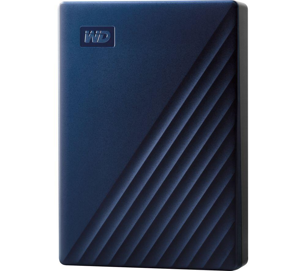 WD My Passport Portable Hard Drive - 6 TB, Blue