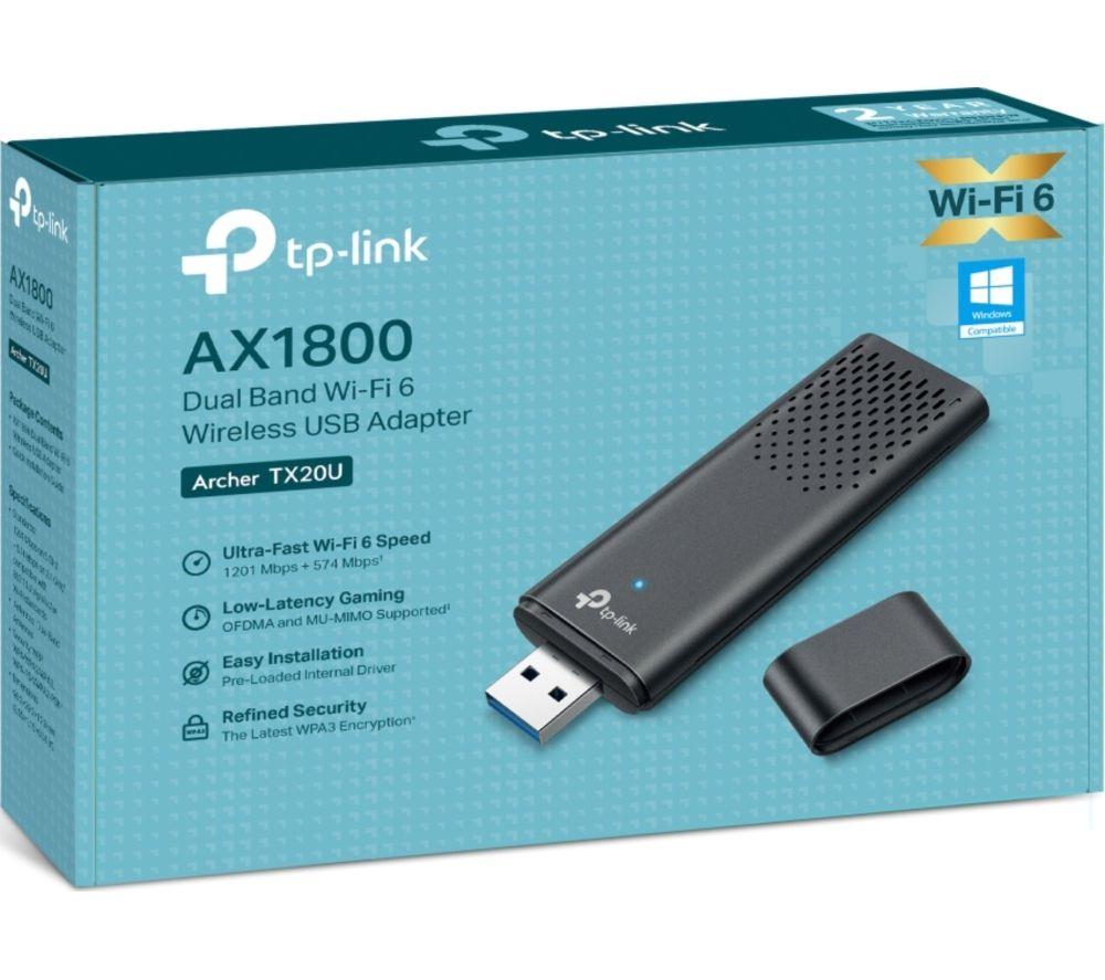 TP-LINK Archer TX20U USB Wireless Adapter - AX 1800, Dual-band image number 5 of 5