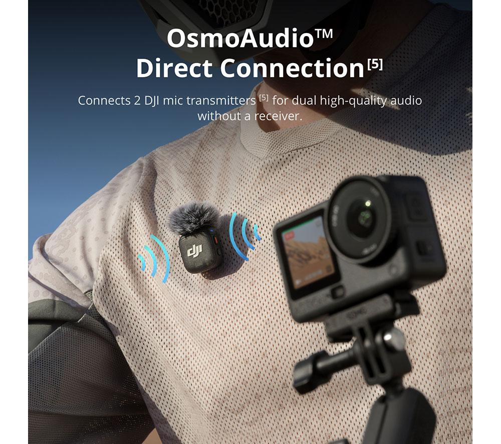 DJI Osmo Action 6 4K Ultra HD Action Camera Adventure Combo - Black image number 6 of 9