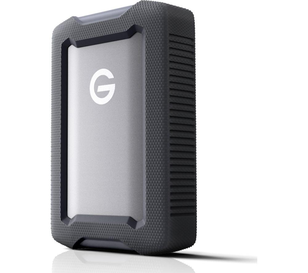 SANDISK G-DRIVE ArmorATD Portable Hard Drive for Mac - 2 TB, Grey image number 2 of 5