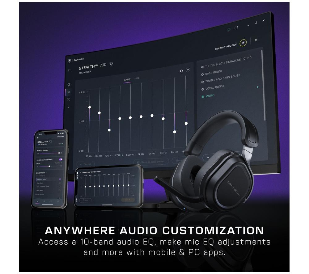 TURTLE BEACH Stealth 700 Gen 3 Xbox Wireless Gaming Headset - Black image number 4 of 20