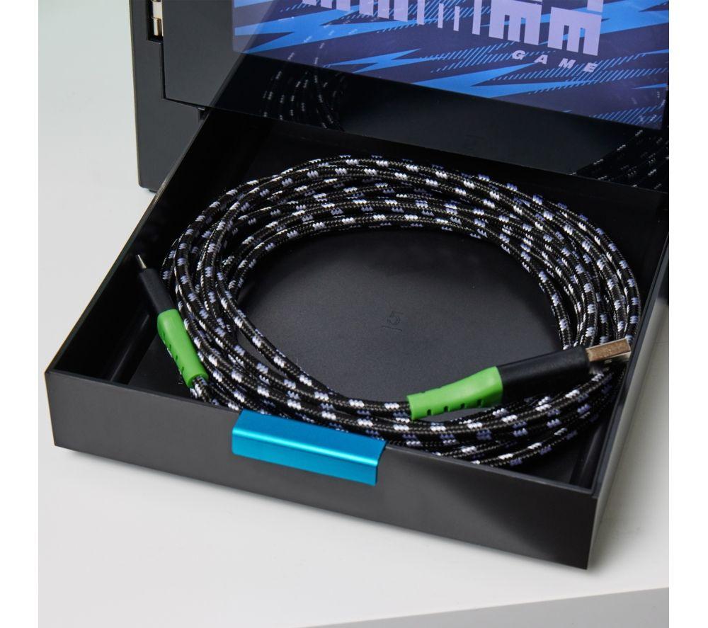 NUMSKULL Fortnite Light Gaming Locker - Black & Blue image number 2 of 6