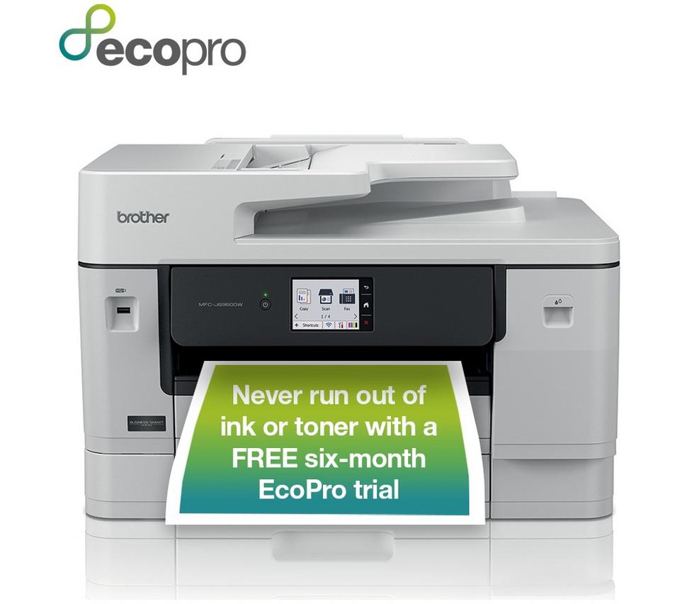 BROTHER MFCJ6960DWZU1 All-in-One Wireless A3 Inkjet Printer with Fax