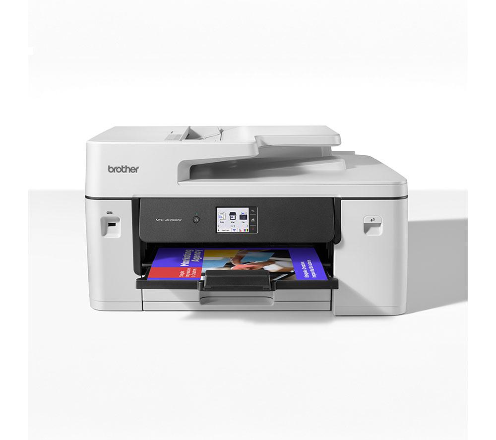 BROTHER MFCJ6960DWZU1 All-in-One Wireless A3 Inkjet Printer with Fax image number 8 of 10