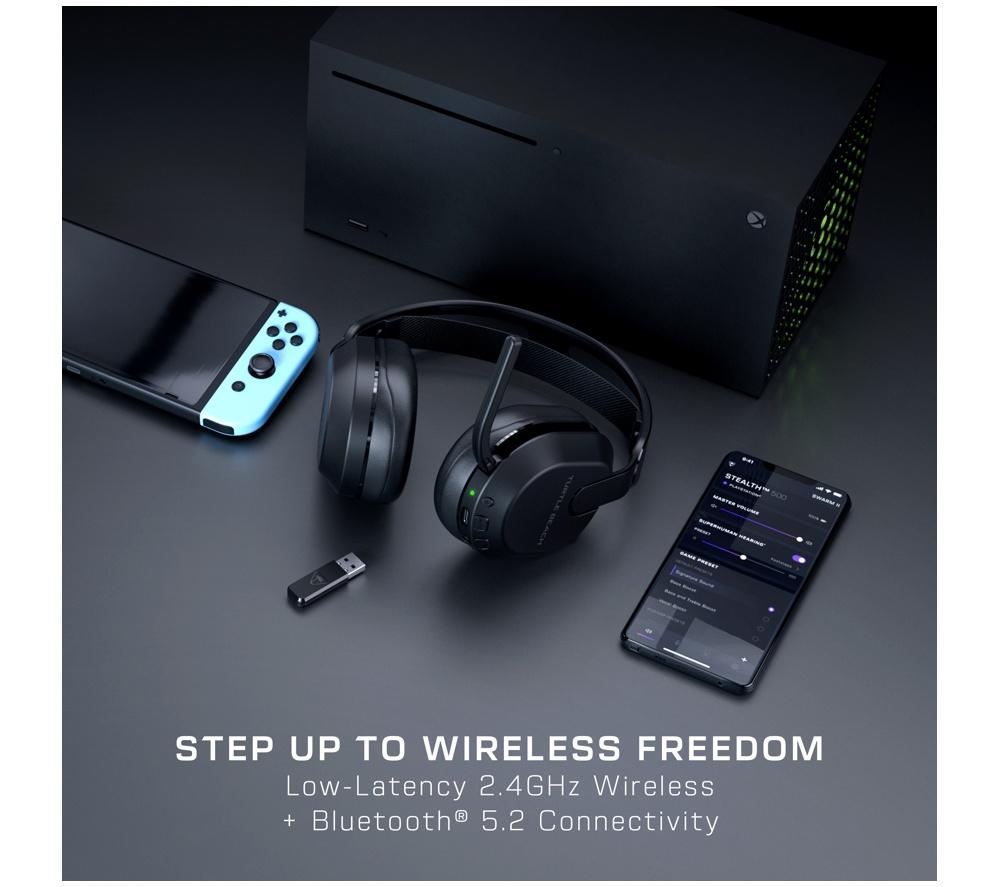 TURTLE BEACH Stealth 500 Xbox Wireless Gaming Headset - Black image number 3 of 26