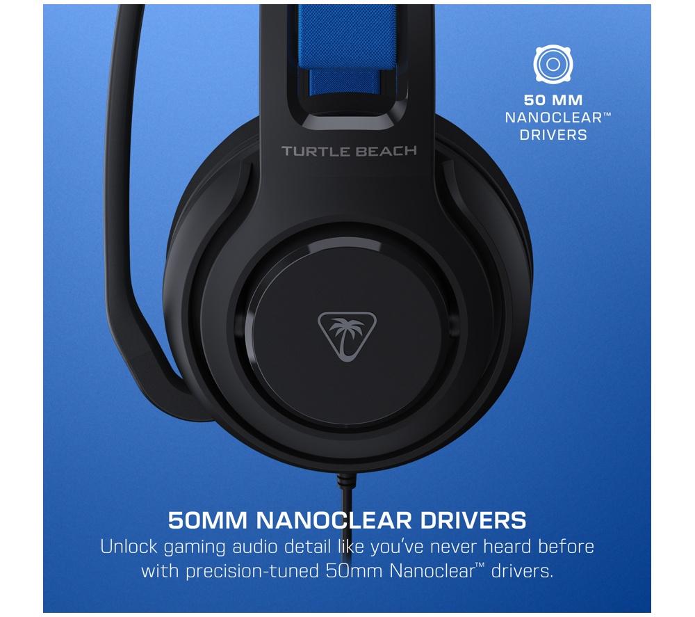 TURTLE BEACH Atlas 200 Gaming Headset for PS5 & PS4 - Black image number 4 of 18