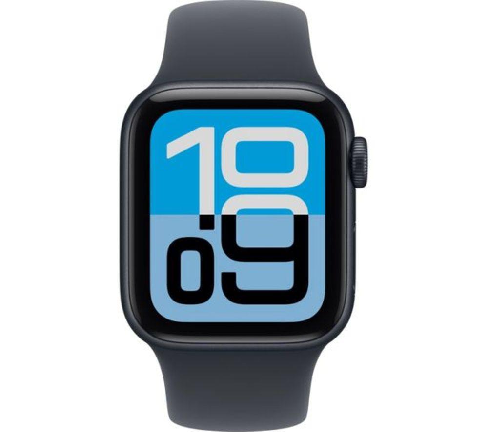 APPLE Refurbished Watch SE 3 - 40 mm Midnight Aluminium Case with Midnight Sport Band, M/L (Very Good Condition) image number 2 of 10