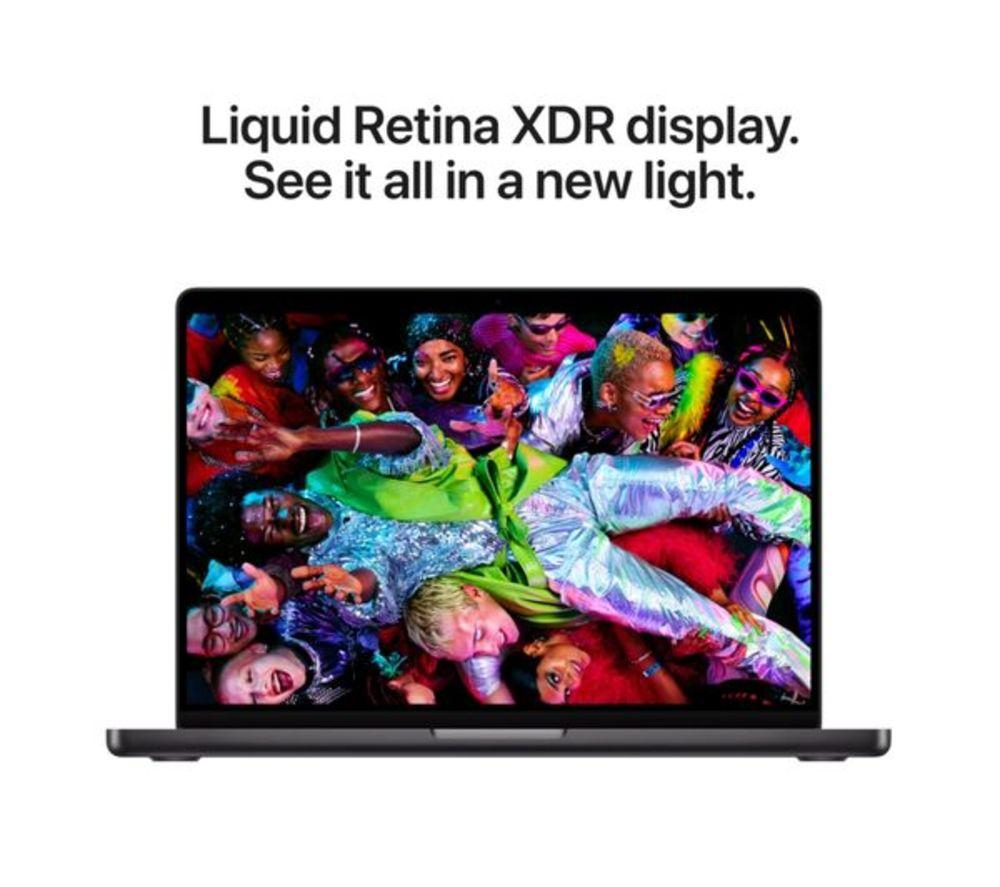 APPLE Refurbished MacBook Pro 14" (2025) - M5, 512 GB SSD, Space Black (Very Good Condition) image number 5 of 8