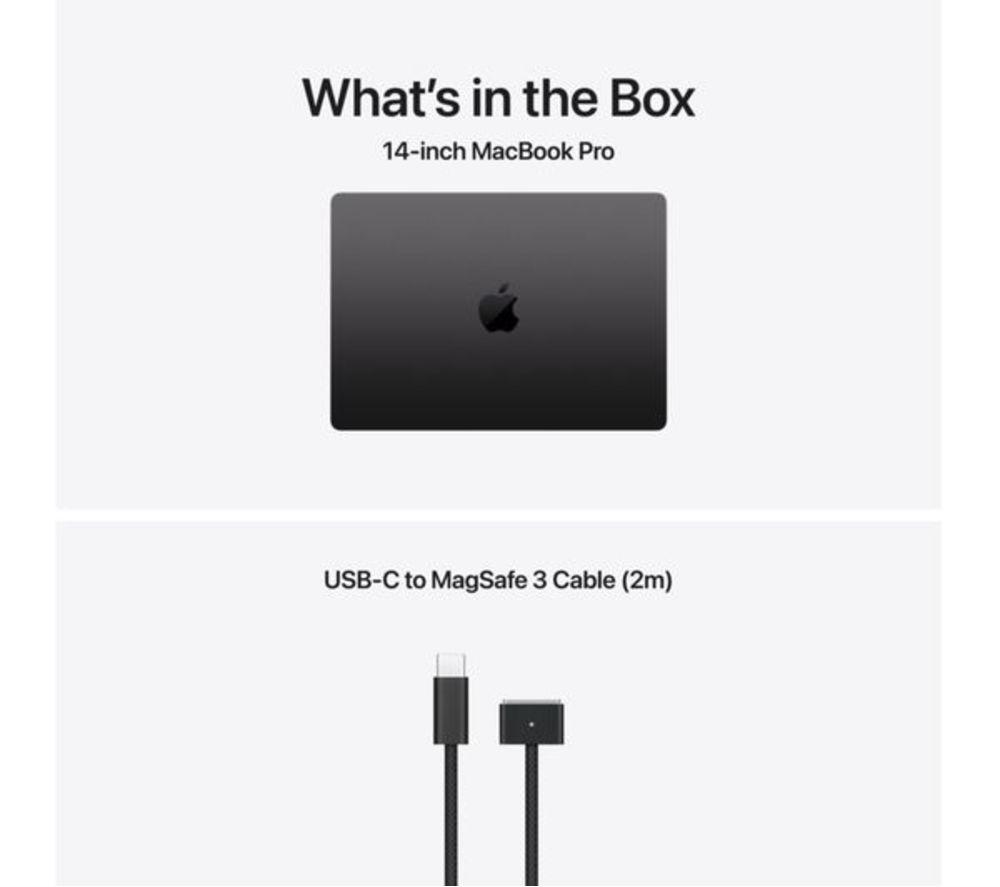 APPLE Refurbished MacBook Pro 14" (2025) - M5, 512 GB SSD, Space Black (Very Good Condition) image number 8 of 8