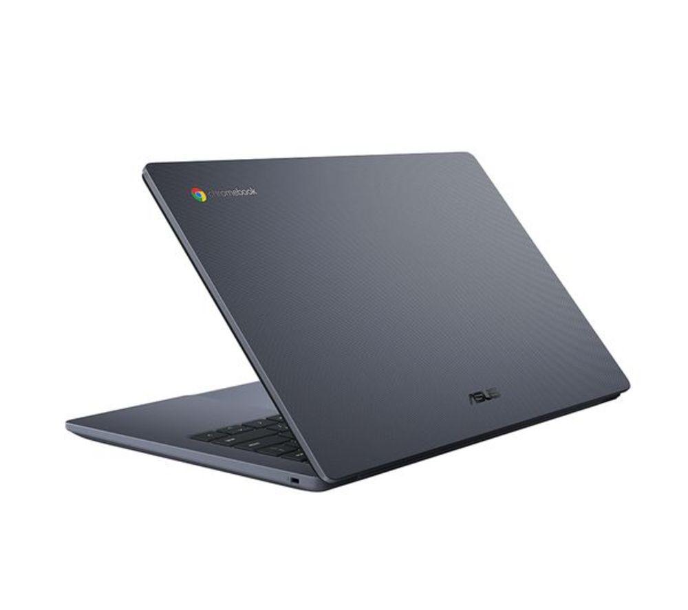 ASUS CX14 14" Refurbished Chromebook - Intel&reg; Celeron&reg;, 128 GB eMMC, Blue (Very Good Condition) image number 2 of 5
