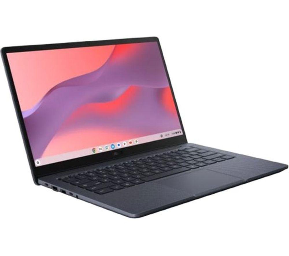 Asus Cx14 14" Refurbished Chromebook - Intel®Celeron, 128 Gb Emmc, Blue (Very Good Condition), Blue