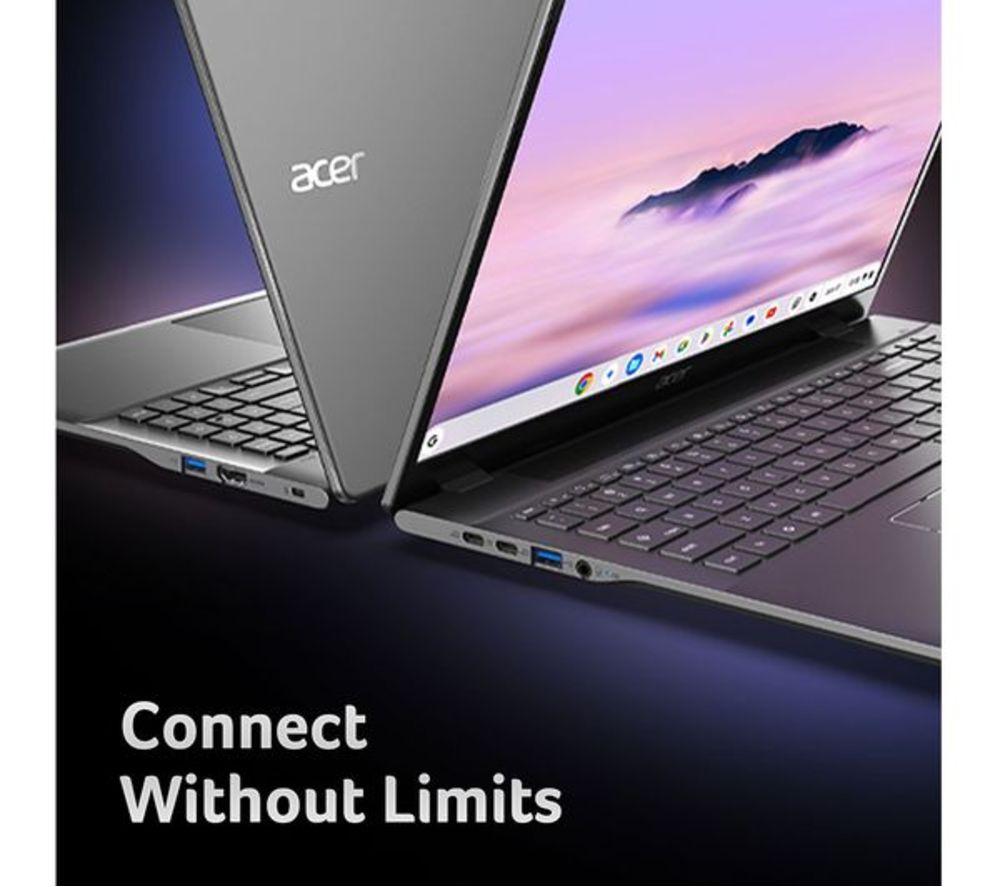 ACER 516 16" Refurbished Chromebook Plus - Intel&reg; Core&trade; i5, 256 GB SSD, Grey (Very Good Condition) image number 7 of 17