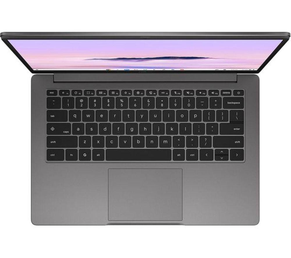 ASUS Refurbished Chromebook Plus CX14 14"- Intel&reg; Core&trade; 3, 128 GB eMMC, Grey (Excellent Condition) image number 4 of 4