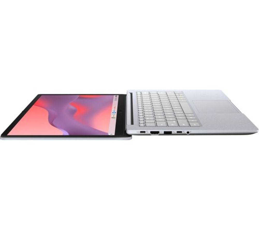 ASUS CX14 14" Refurbished Chromebook - Intel&reg; Celeron&reg;, 64 GB eMMC, Grey (Very Good Condition) image number 3 of 8