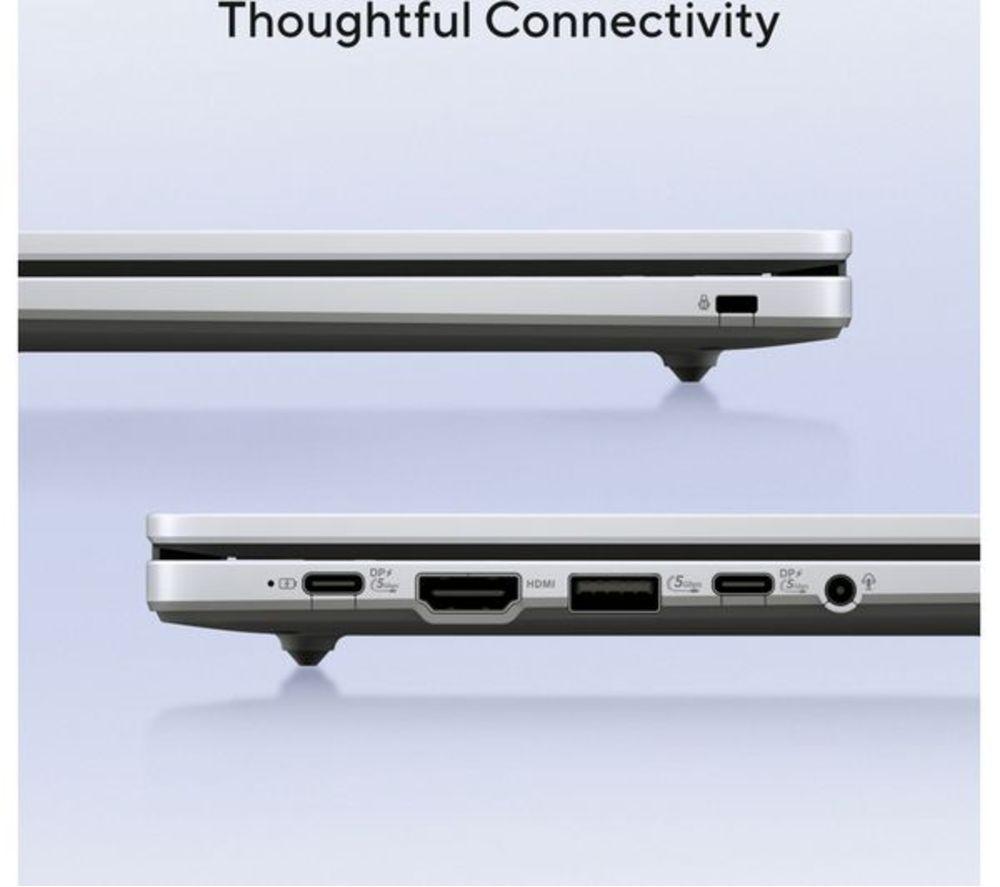 ASUS CX14 14" Refurbished Chromebook - Intel&reg; Celeron&reg;, 64 GB eMMC, Grey (Very Good Condition) image number 6 of 8