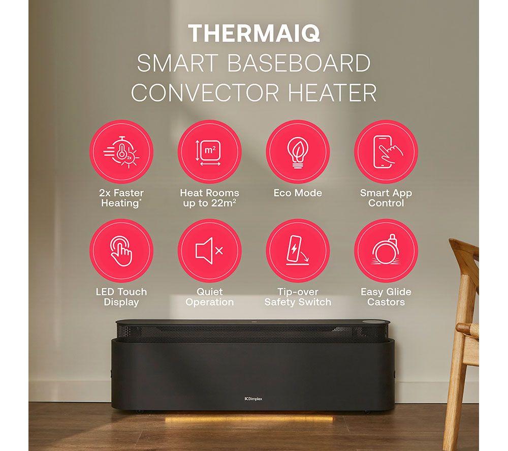 DIMPLEX DXBC22 Baseboard Convector Heater - Black image number 2 of 13
