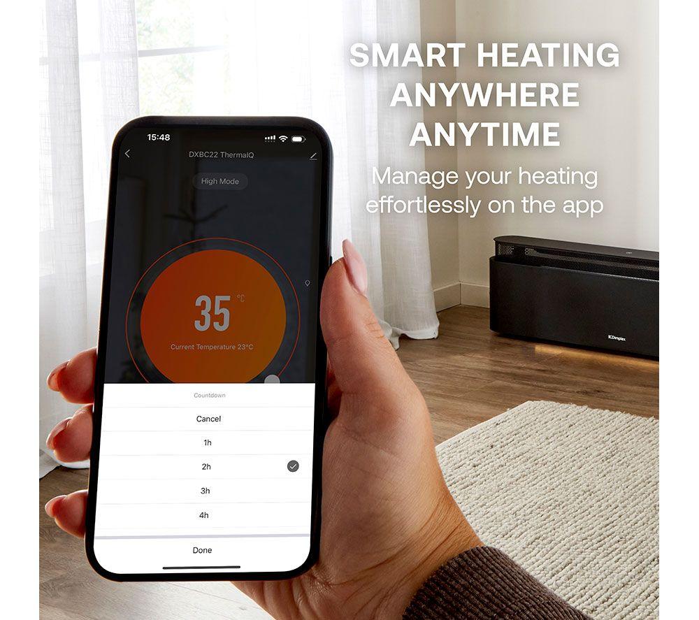 DIMPLEX DXBC22 Baseboard Convector Heater - Black image number 4 of 13