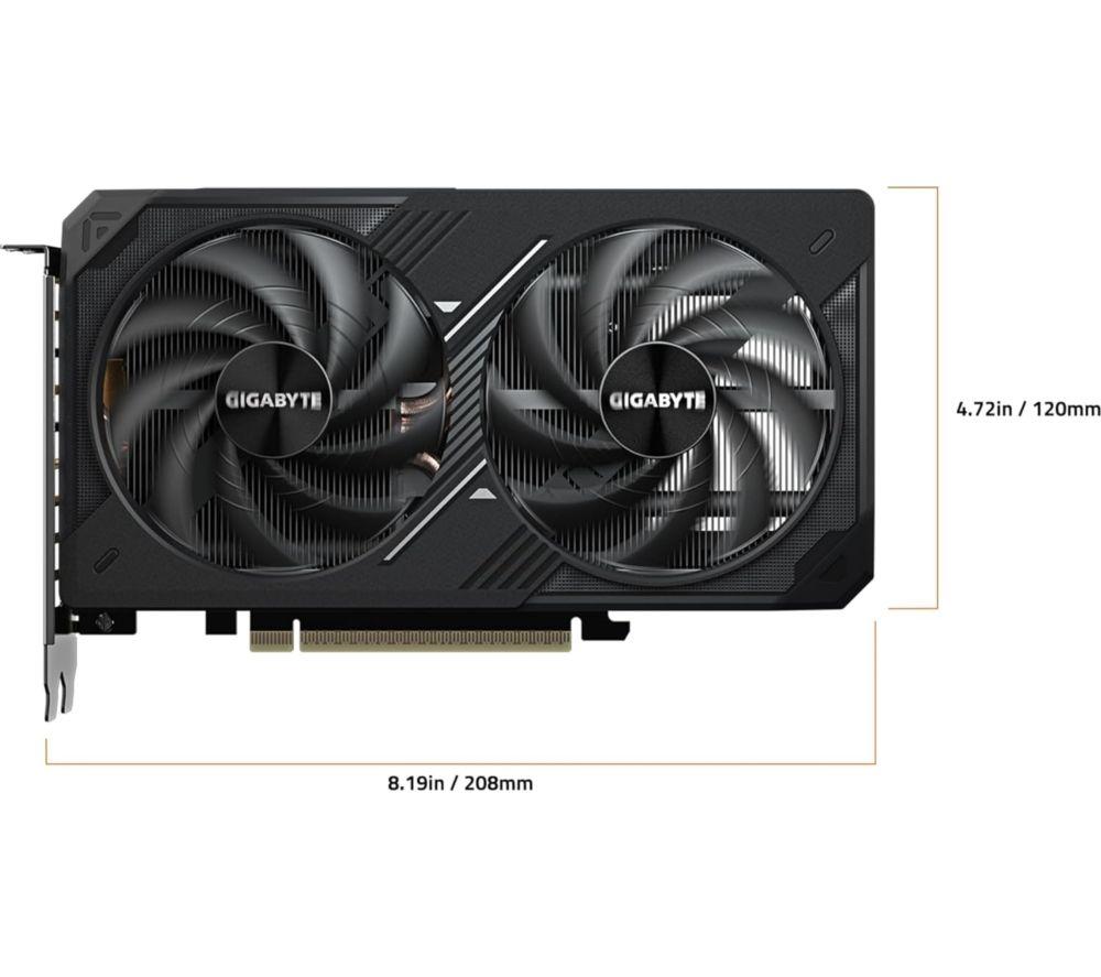 GIGABYTE GeForce RTX 5060 Ti 16 GB WINDFORCE MAX OC Graphics Card image number 3 of 6