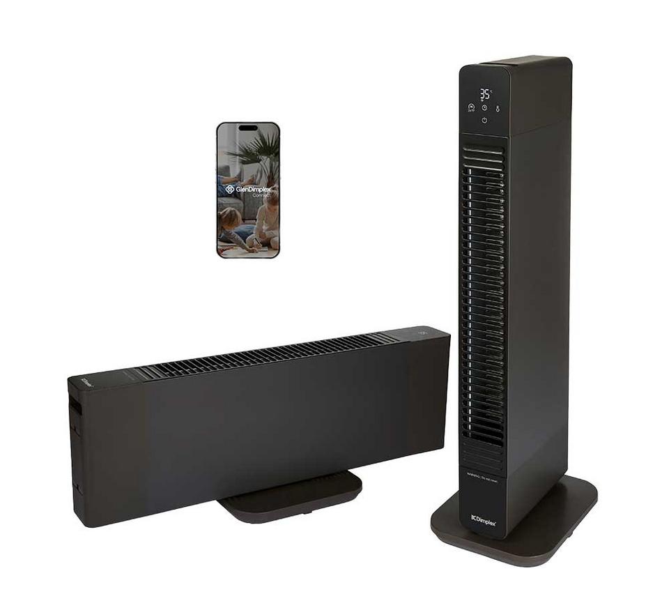 DIMPLEX ThermaFlex 2-in-1 Smart Baseboard Convector Heater - Black