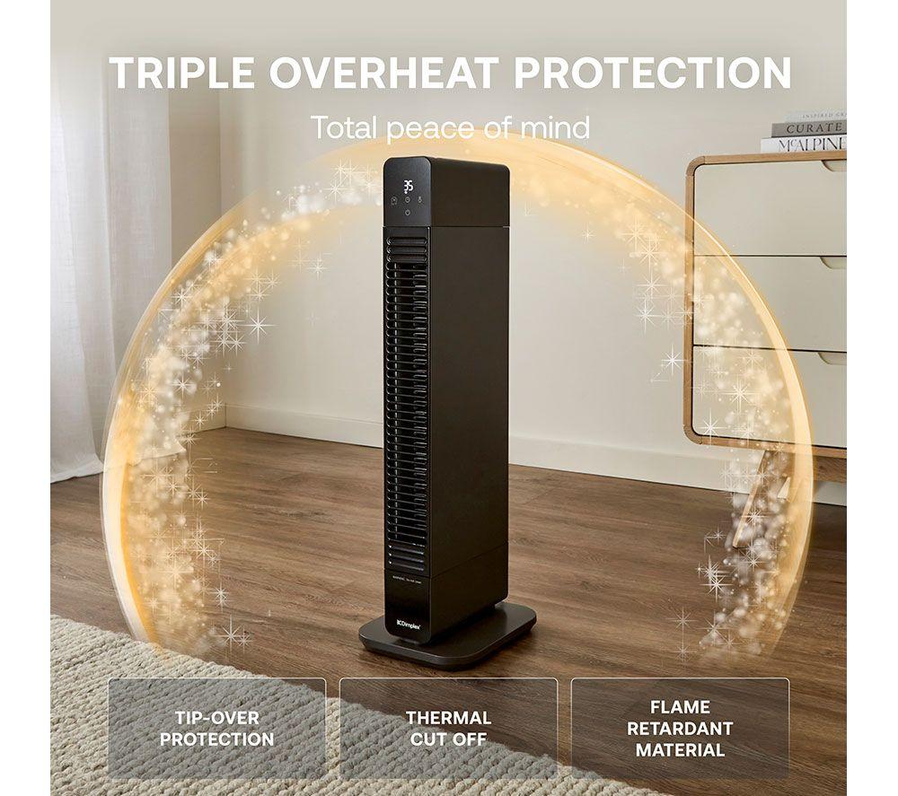 DIMPLEX DXDC22 Dual Convector Heater &ndash; Black image number 9 of 11