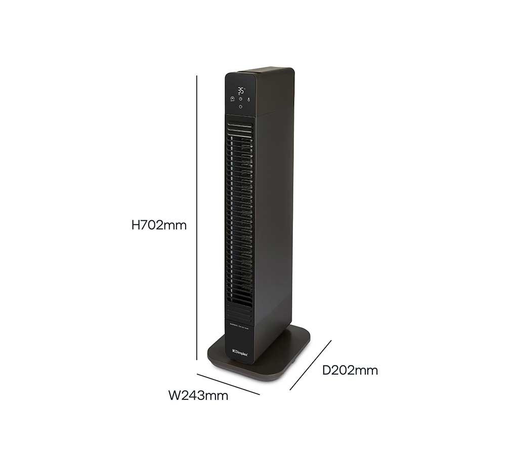 DIMPLEX ThermaFlex 2-in-1 Smart Baseboard Convector Heater - Black image number 12 of 13
