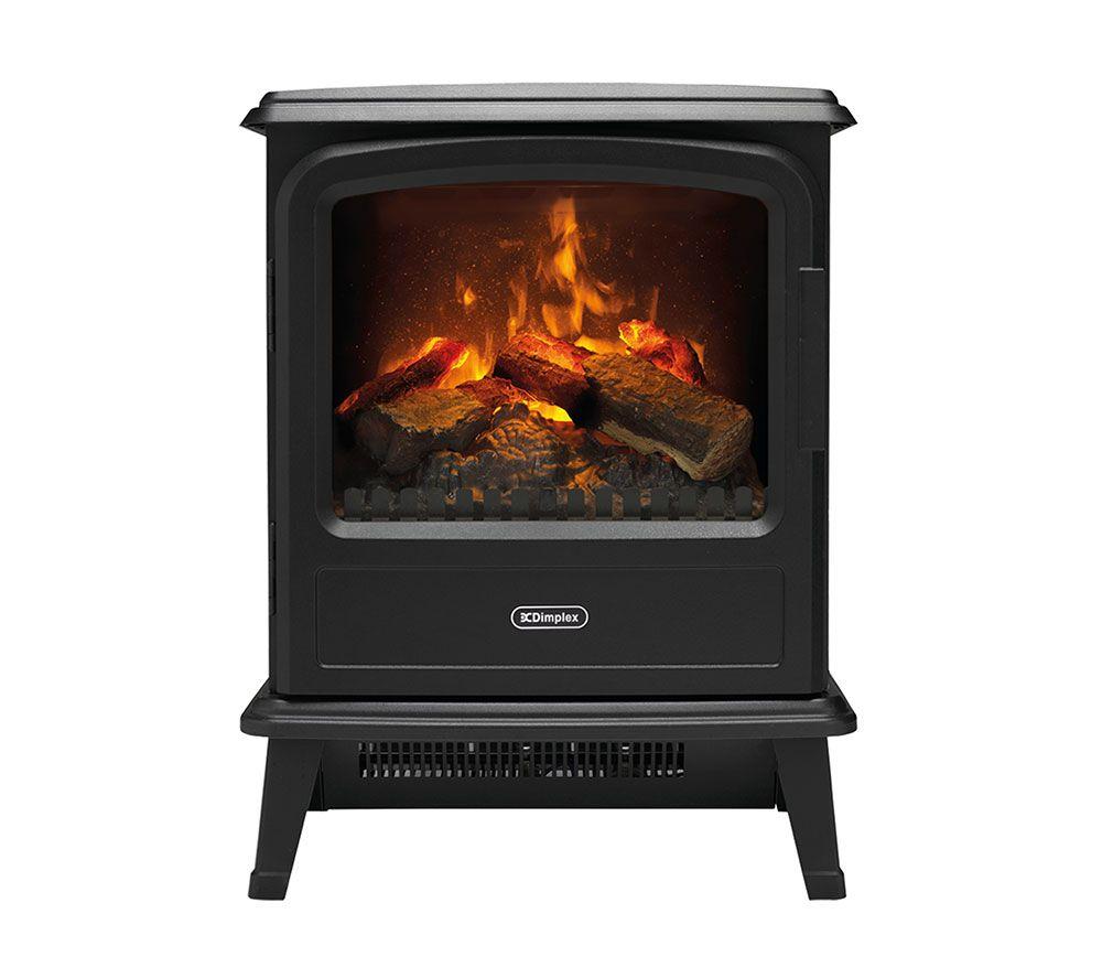 DIMPLEX Evandale EVN20 Optimyst Electric Stove Fireplace - Matte Black