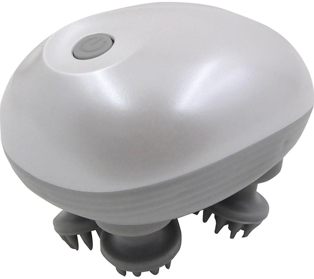 WELLBEING Head Massager - Grey & White image number 2 of 3