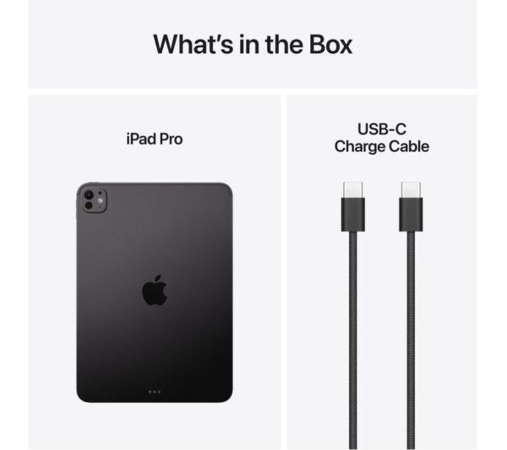 APPLE 11" Refurbished iPad Pro (2025) - 512 GB, Space Black (Excellent Condition) image number 3 of 8