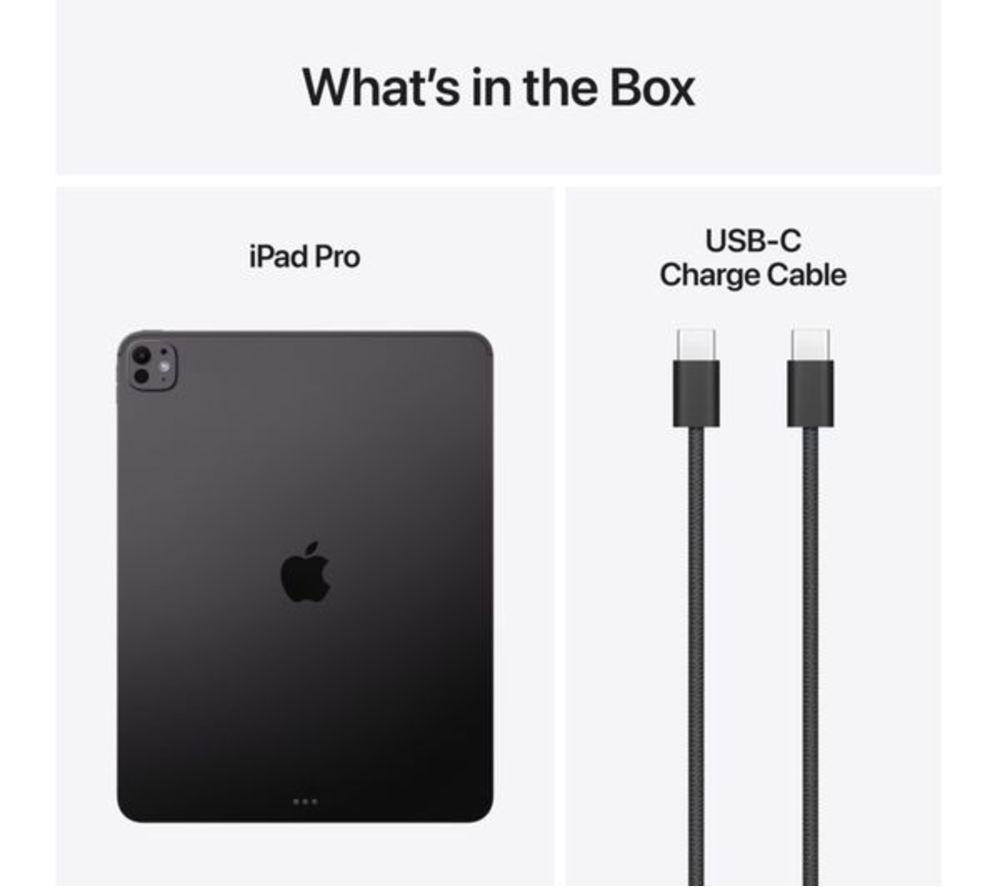 APPLE 13" Refurbished iPad Pro (2025) - 256 GB, Black (Excellent Condition) image number 8 of 8